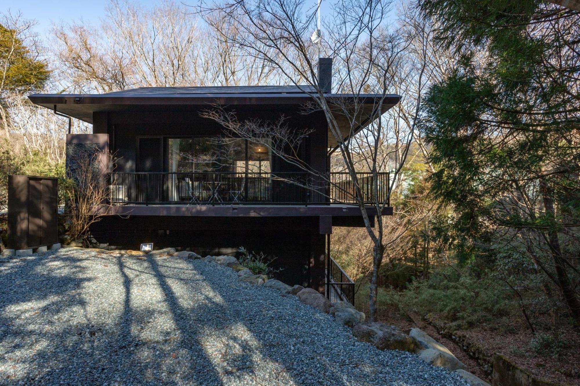 源泉かけ流し 白濁 Forest Suite Hakone Sengokuhara Exterior photo